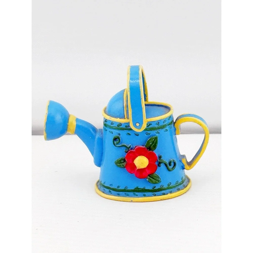 Mary Engelbreit Vintage 1990's Watering Can Shelf Sitter 2